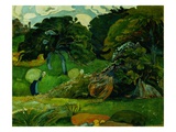 Two Launderers Giclee Print by Paul Serusier