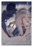 Cesare Urtis, Electric Lámina giclée por Adolfo Hohenstein Cesare Urtis, Electric Lámina giclée por Adolfo Hohenstein