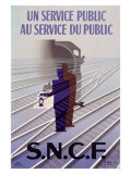 S.N.C.F Giclee Print by Paul Colin