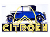 Citroen Giclee Print by Roger de Valerio