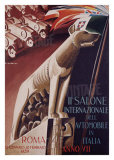 2nd Salone Automobile Italia Giclee Print by Giuseppe Riccobaldi