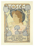 Tosca Giclée-Druck von Leopoldo Metlicovitz