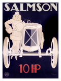 Salmson 10 CV Lámina giclée por René Vincent Salmson 10 CV Lámina giclée por René Vincent