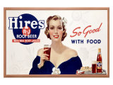 Hires Root Beer Lámina giclée Hires Root Beer Lámina giclée