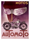 Automoto Giclee Print by Max Ponty