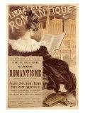 Librairie Romantique Giclee Print
