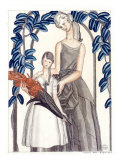 Mother and Child Giclee Print by Jean Dupas