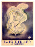 Loïe Fuller, Folies Bergère reproduction procédé giclée par Bac (Ferdinand Sigismond Bach) 