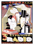 Radio Giclee Print by Achille Luciano Mauzan