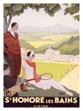 St. Honoré les Bains reproduction procédé giclée