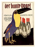 Der Bunte Vogel Giclée-Druck von Weisgerber 