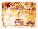 Liga vinícola de Francia Lámina giclée por Manuel Orazi Liga vinícola de Francia Lámina giclée por Manuel Orazi
