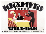 Kramer's Welt-Bar Reproduction procédé giclée par Gerda Wegener