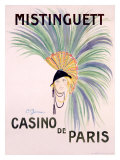 Mistinguett, Casino de Paris Giclee Print by Charles Gesmar