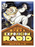Expo Radio Giclee Print by Achille Luciano Mauzan Expo Radio Giclee Print by Achille Luciano Mauzan