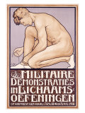 Militaire Demonstraties Reproduction procédé giclée par L. Jansen