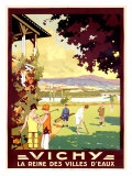 Vichy reproduction procédé giclée par Roger Soubie