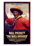 Bill Pickett the Bull-Dogger Giclee Print
