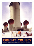 Orient Cruises Giclee Print