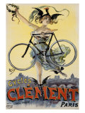 Cycles Clément Reproduction procédé giclée par PAL (Jean de Paleologue) 