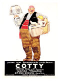 Cotty reproduction procédé giclée par René Vincent