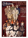 David Adler Clothing Company Giclee Print David Adler Clothing Company Giclee Print