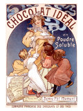 Chocolat Ideal Giclee Print by Alphonse Mucha Chocolat Ideal Giclee Print by Alphonse Mucha