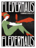 Fledermaus reproduction procédé giclée par Fritz Langer
