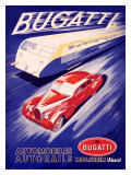 Bugatti Giclee Print by R. Geri