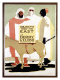 Derry and Tom's Objects from East Giclee Print by Edward McKnight Kauffer