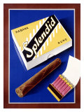 Werbung für kubanische Zigarren Giclée-Druck von Fred Neukomm