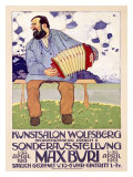 Max Buri, Kunstsalon, Wolfsberg Giclee-trykk av Max Buri Max Buri, Kunstsalon, Wolfsberg Giclee-trykk av Max Buri