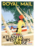 Royal Mail, West Indies Giclée-tryk Royal Mail, West Indies Giclée-tryk