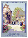 Pont-Audemar Giclee Print by Alo (Charles-Jean Hallo) 