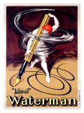 Waterman Ideal Fountain Pen Giclee Print by Jean D' Ylen