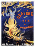 Le Brasero Giclee Print