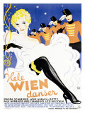 Hele Wien Danser reproduction procédé giclée par Wennervald 