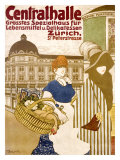 Centralhalle Giclee-trykk av Boscovitz