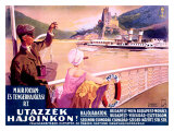 Utazzek Hajoinkon! Giclee Print by Lipot Satori