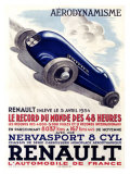 Renault Reproduction procédé giclée