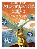 Join Air Service Giclee Print by Jozef Paul Verrees