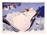 Montecarlo Lámina giclée por Louis Icart Montecarlo Lámina giclée por Louis Icart
