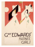Gus Edwards: las chicas de la matiné Lámina giclée Gus Edwards: las chicas de la matiné Lámina giclée