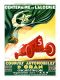 Courses Auto d'Oran Cent Lámina giclée por Mattei Courses Auto d'Oran Cent Lámina giclée por Mattei