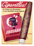 Cigarillos Indiana Giclee Print
