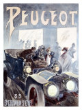 Peugeot Reproduction procédé giclée