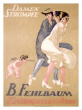 Damen Strumpfe B. Fehlbaum Giclee Print by Emil Cardinaux