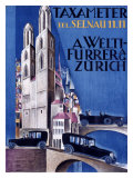 Taxameter, Zurich Giclee Print by Morach 