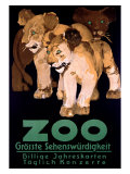 Zoo Grosste Schenswurdigkeit Giclée-Druck