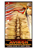 Aviron, 1930 reproduction procédé giclée